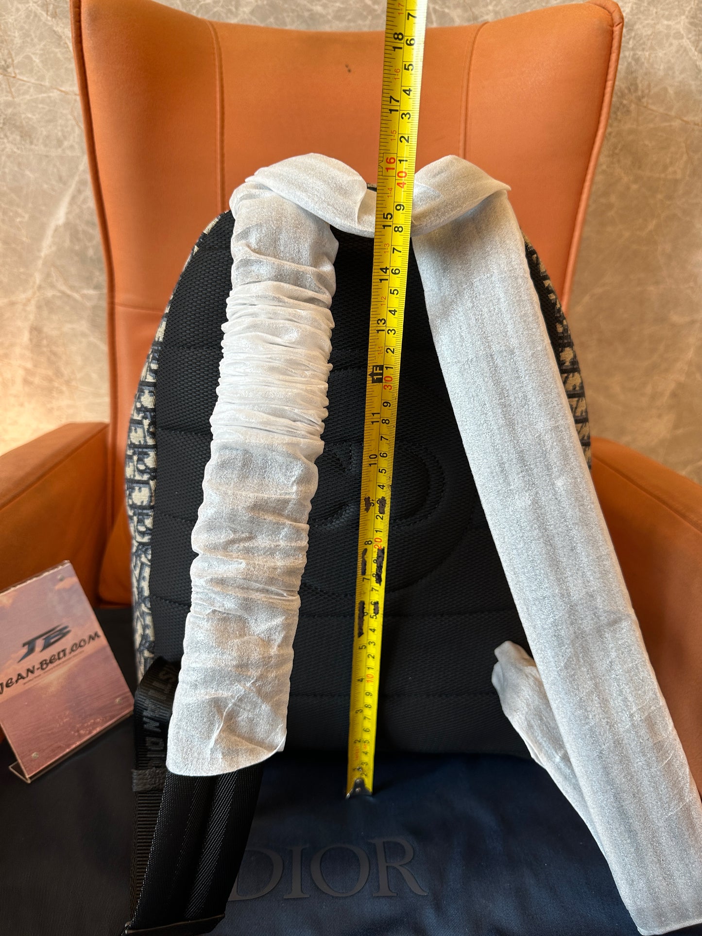 Dior Oblique Canvas Backpack