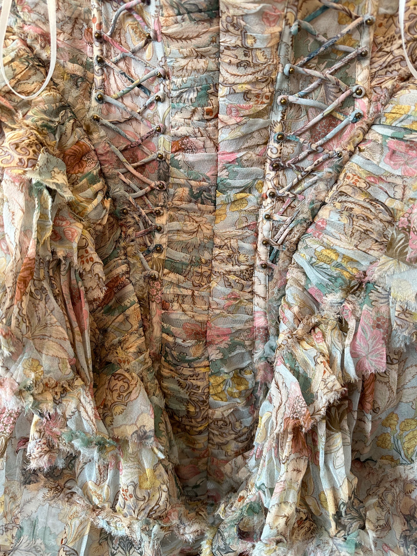 Zimmermann Corset Mini Skirt