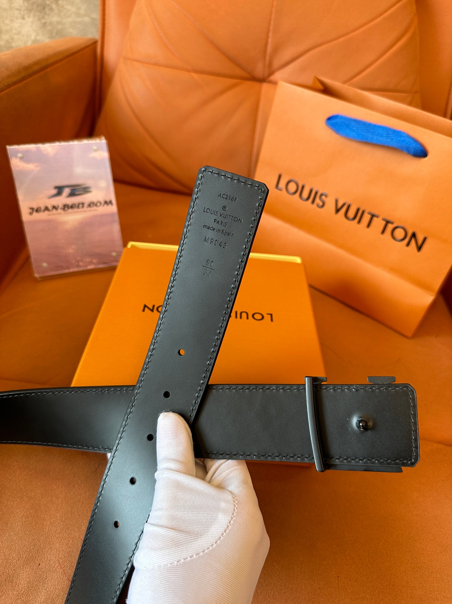 Louis Vuitton LV Initials Empreinte Belt