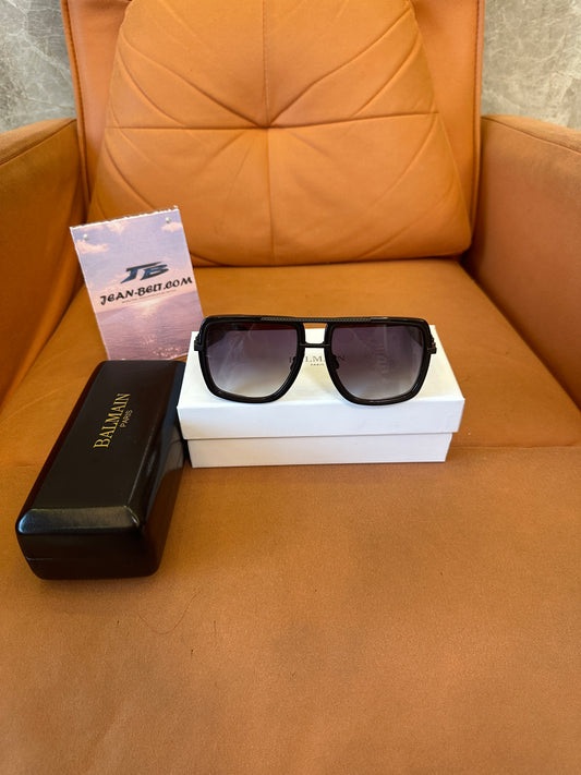 Balmain B-1 Oversized Square Sunglasses