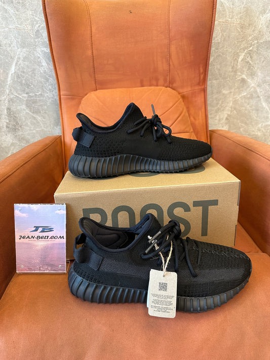 Yeezy Boost 350 V2 Black Knit Sneakers