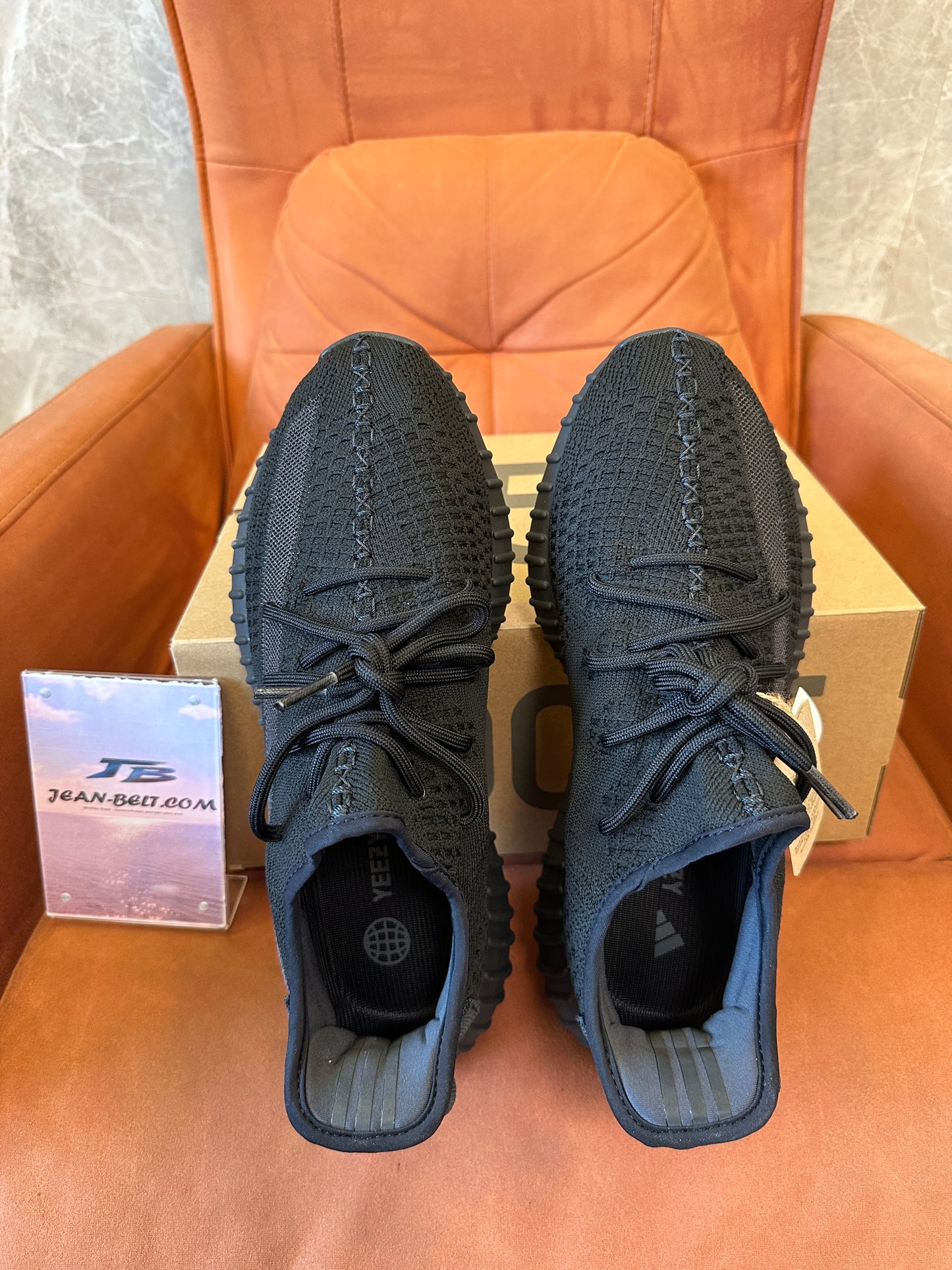 Yeezy Boost 350 V2 Black Knit Sneakers