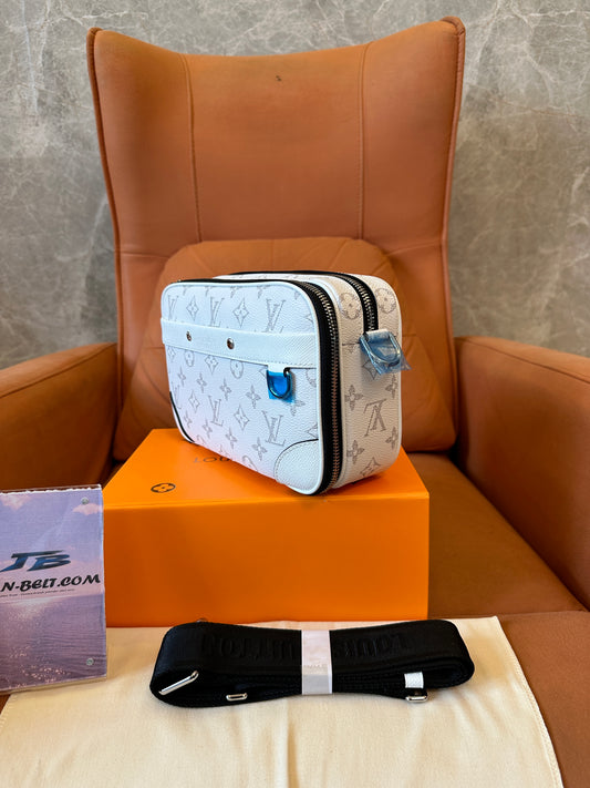 Louis Vuitton Outdoor Messenger PM White Monogram Canvas