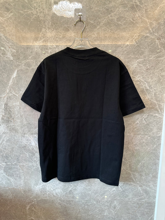 Moncler Black Cotton T-Shirt