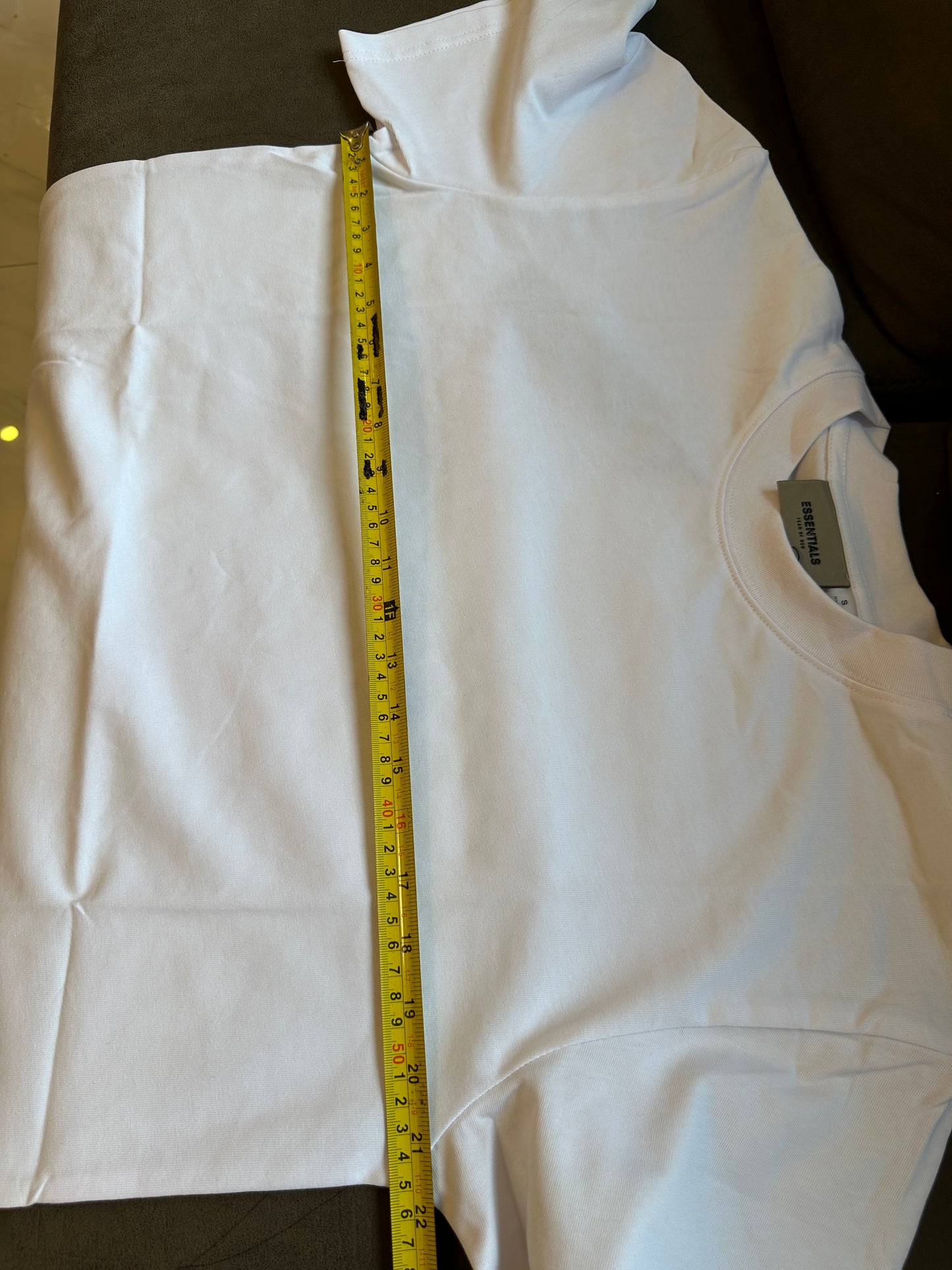 Fear of God Essentials Back Logo White T-shirt
