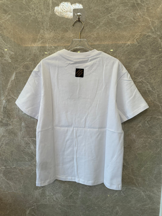 Louis Vuitton White Logo T-Shirt