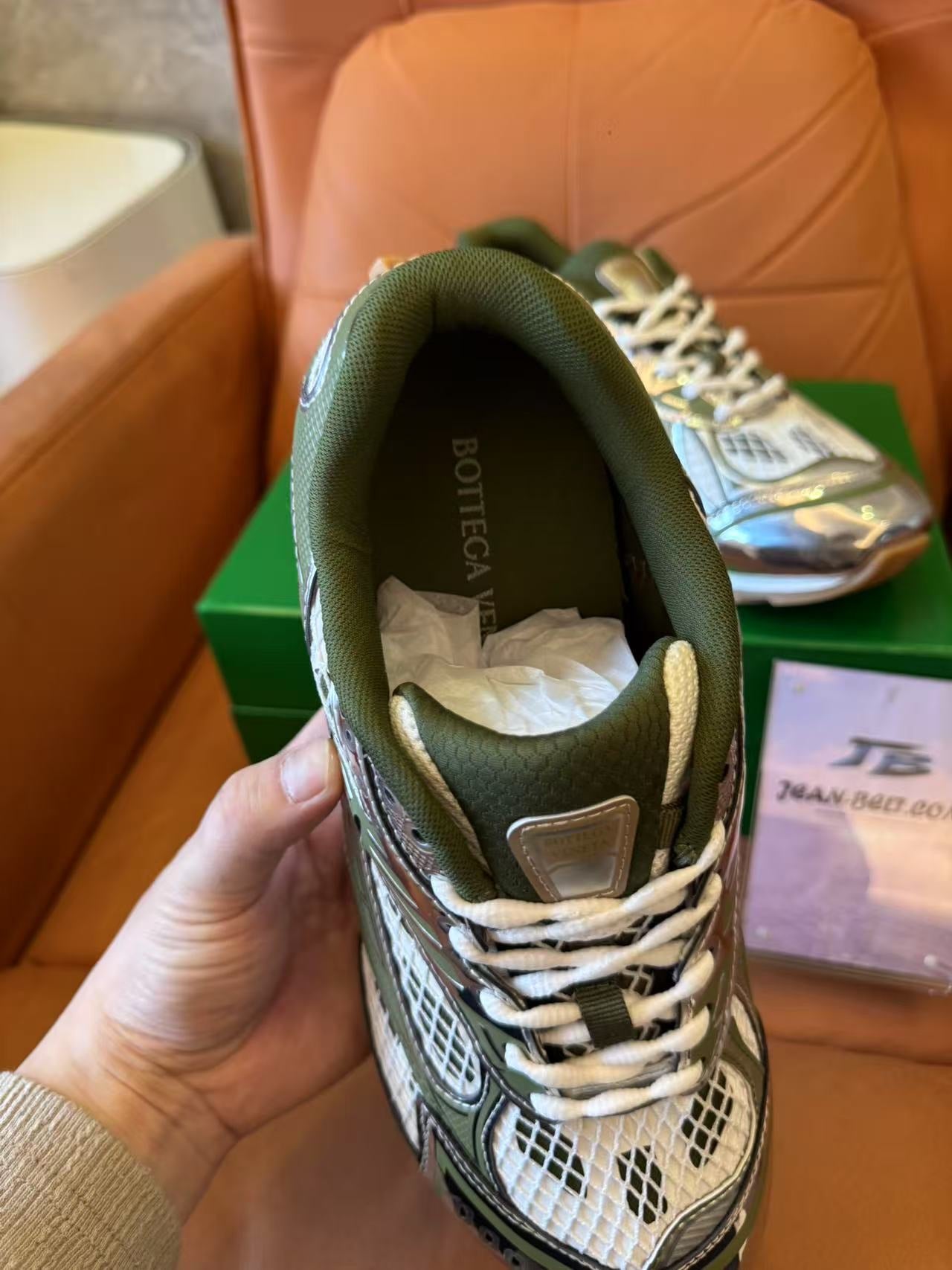 Bottega Veneta Retro Mesh Sneakers