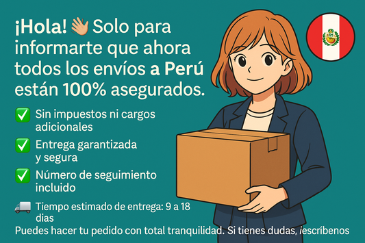Good News for Our Customers in Peru: Hassle-Free Shipping is Now Guaranteed! 🇵🇪