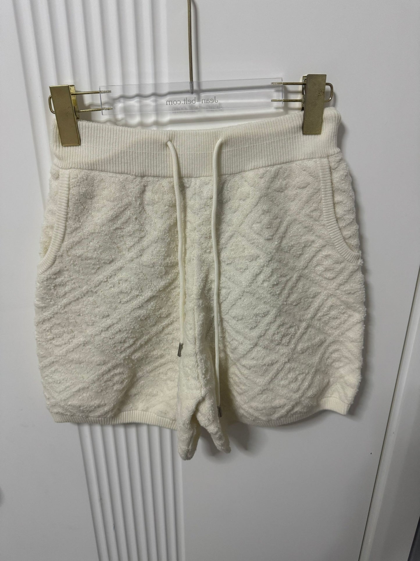 Ensemble polo et shorts en éponge monogramme Louis Vuitton pour femmes
