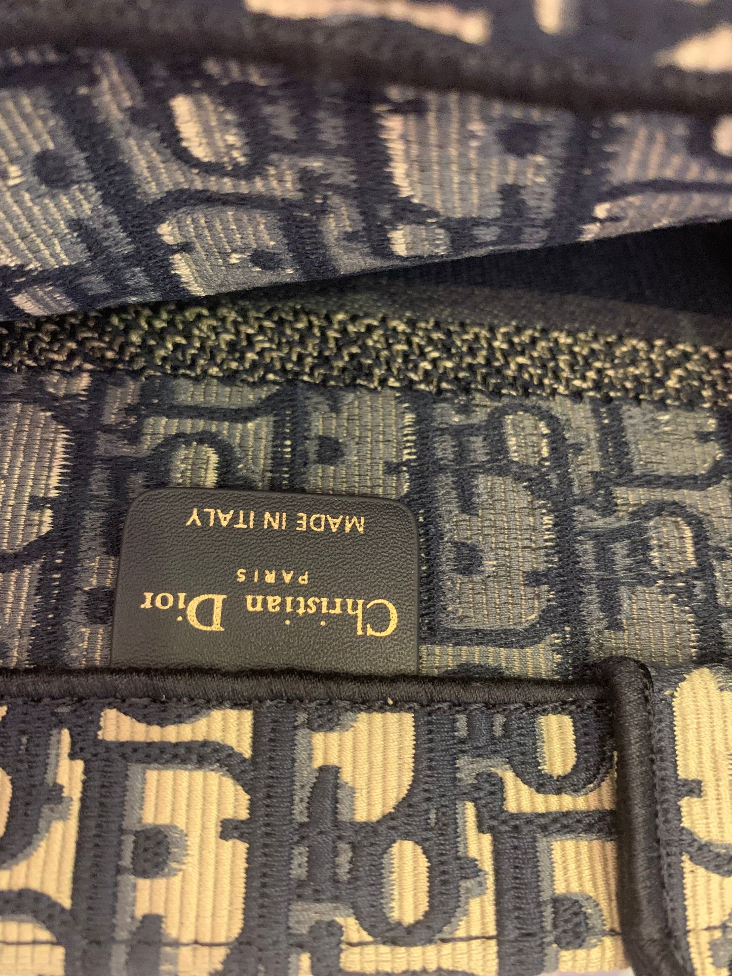 Dior mini book tote