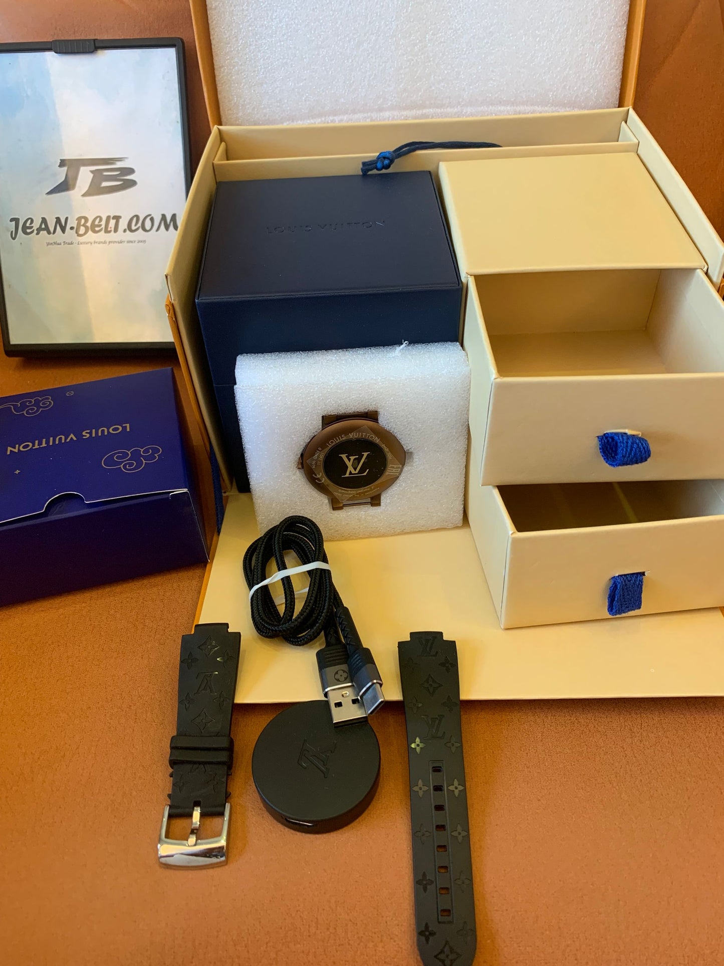 Reloj inteligente Tambour Horizon Light Up de Louis Vuitton
