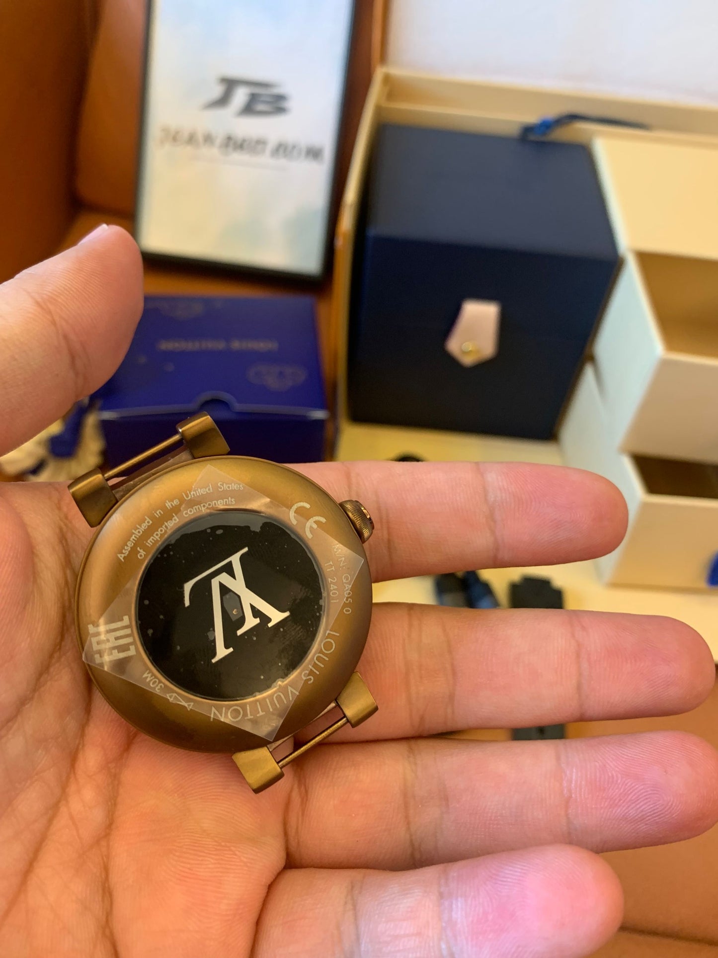 Reloj inteligente Tambour Horizon Light Up de Louis Vuitton