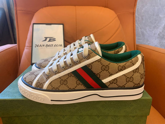 Tênis de lona Gucci Tennis 1977 GG