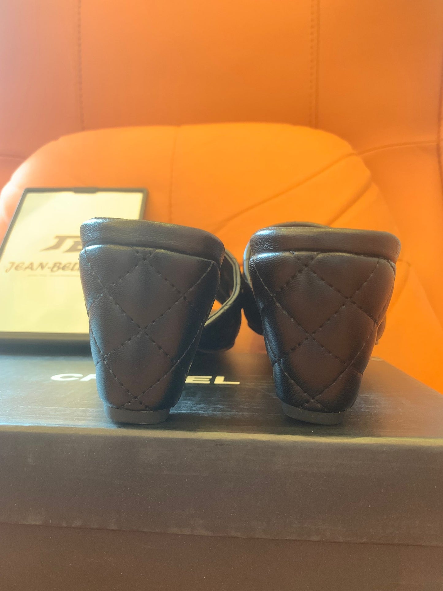 Chanel Leather Mules & Clogs