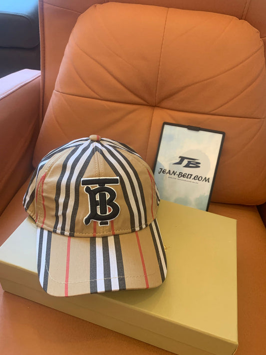 Burberry Vintage Check Baseball Cap - Beige