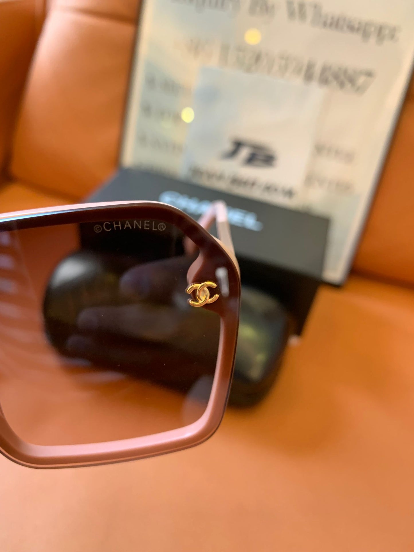 Chanel Square Oversized Sunglasses