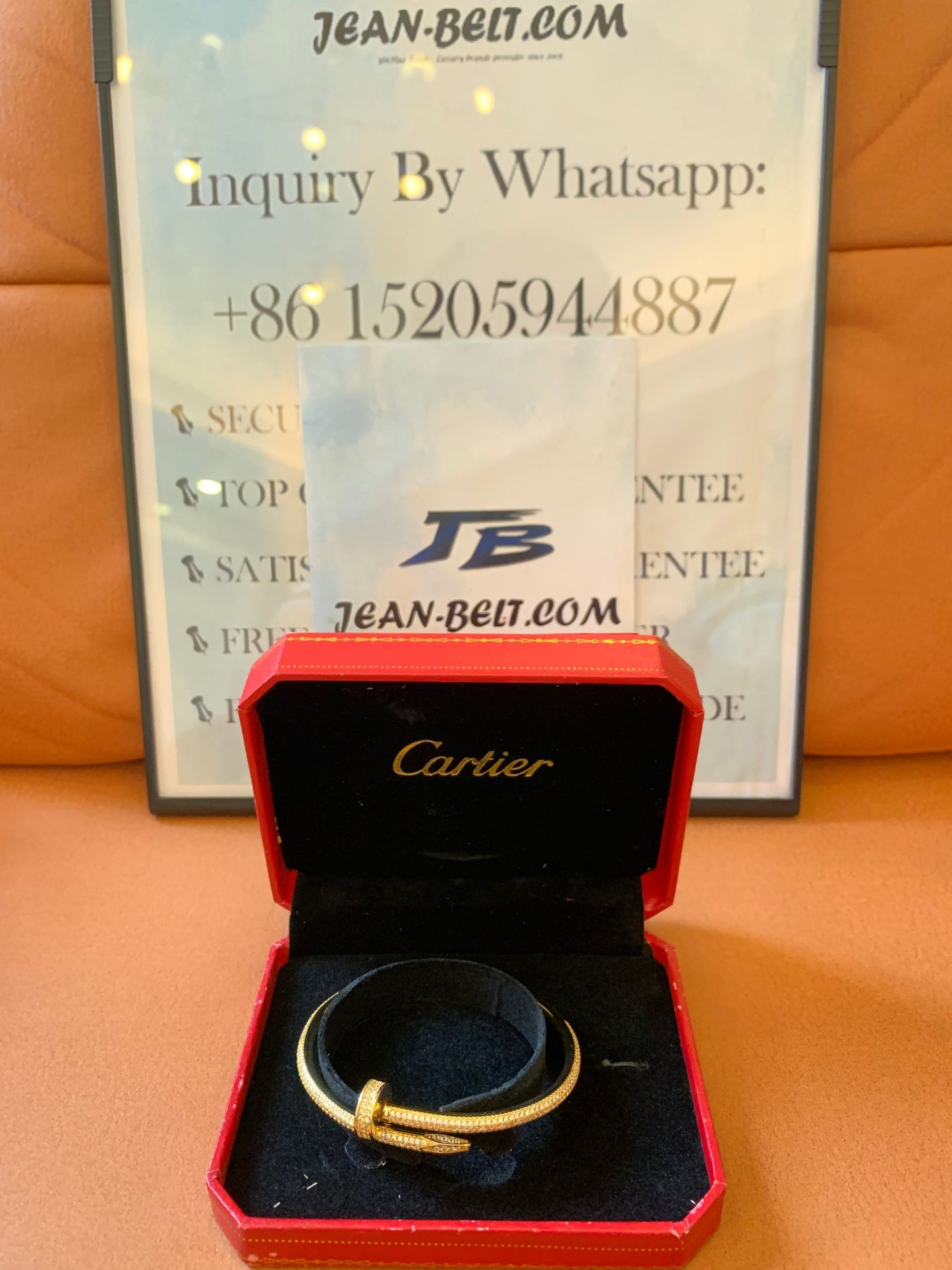 Cartier Juste Un Clou Bracelet - Yellow Gold with Diamonds