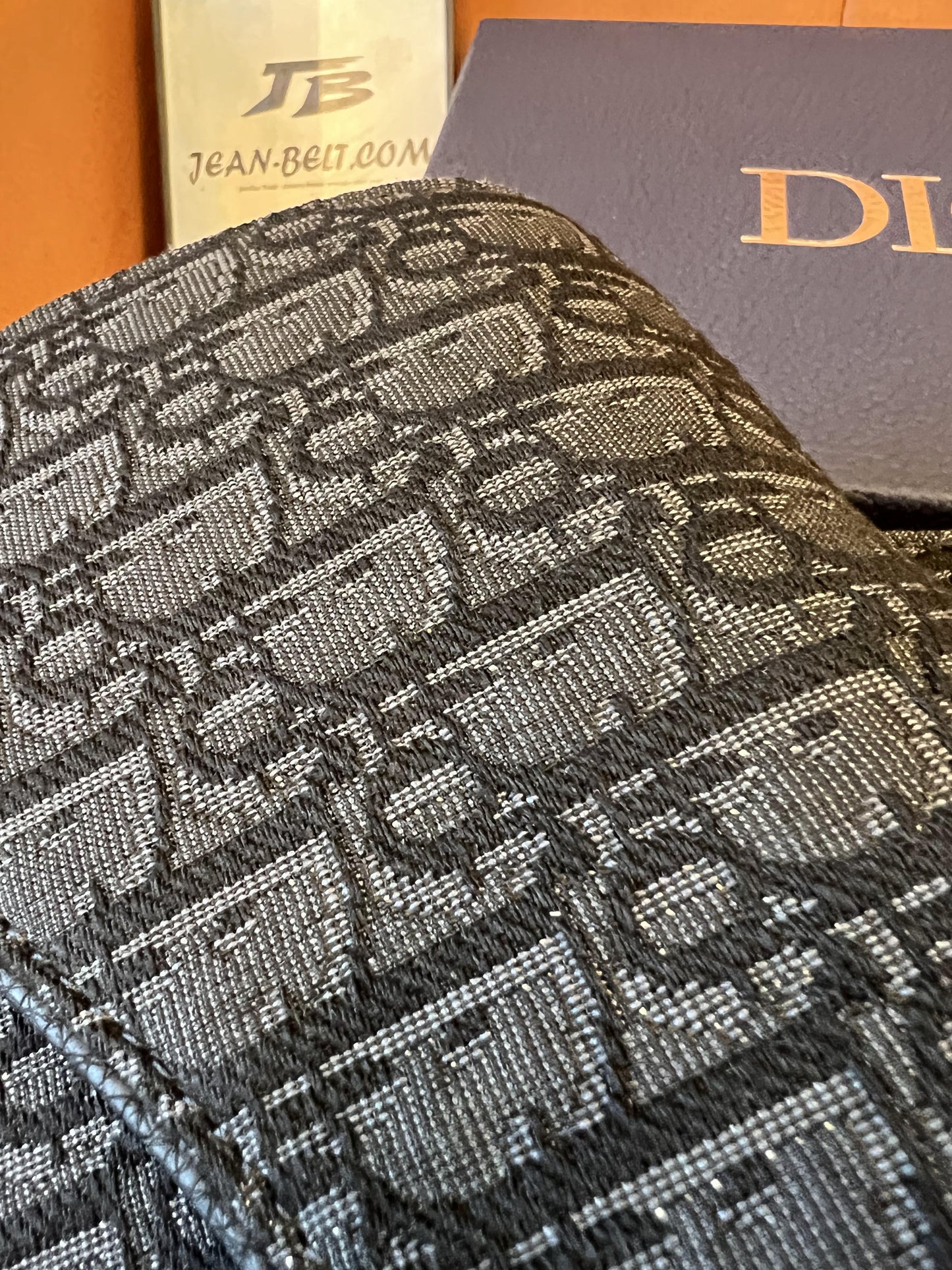 Dior saddle bag black for men