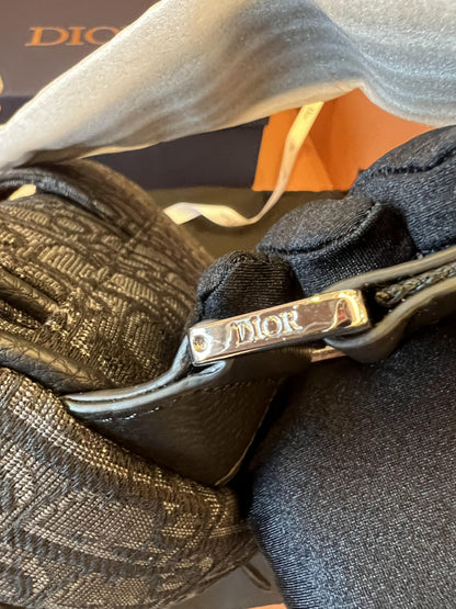 Dior saddle bag black for men