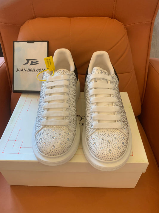 Alexander McQueen Crystals Rhinestone Sneakers
