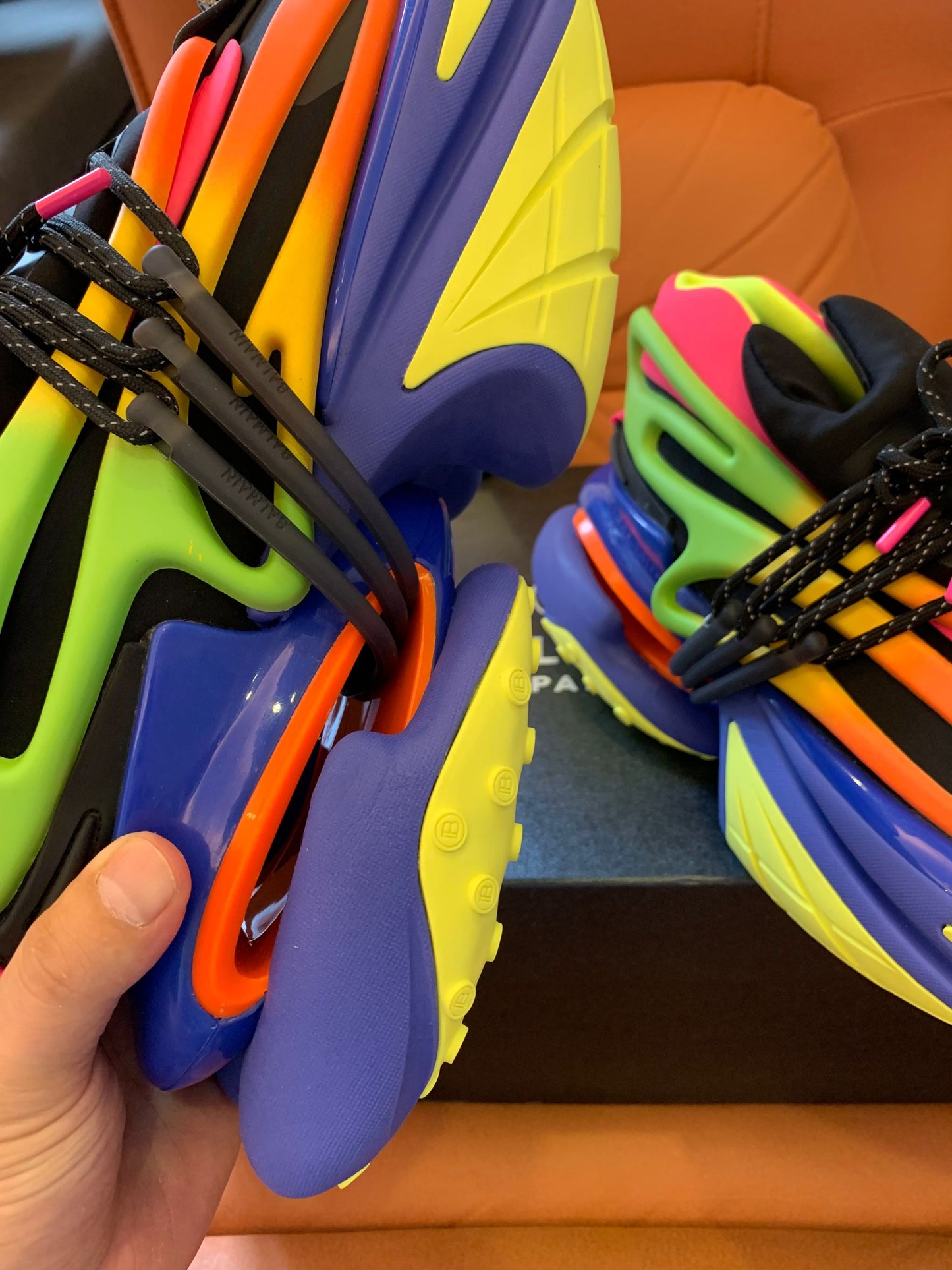 Balmain Unicorn 'Multicolor' Sneakers