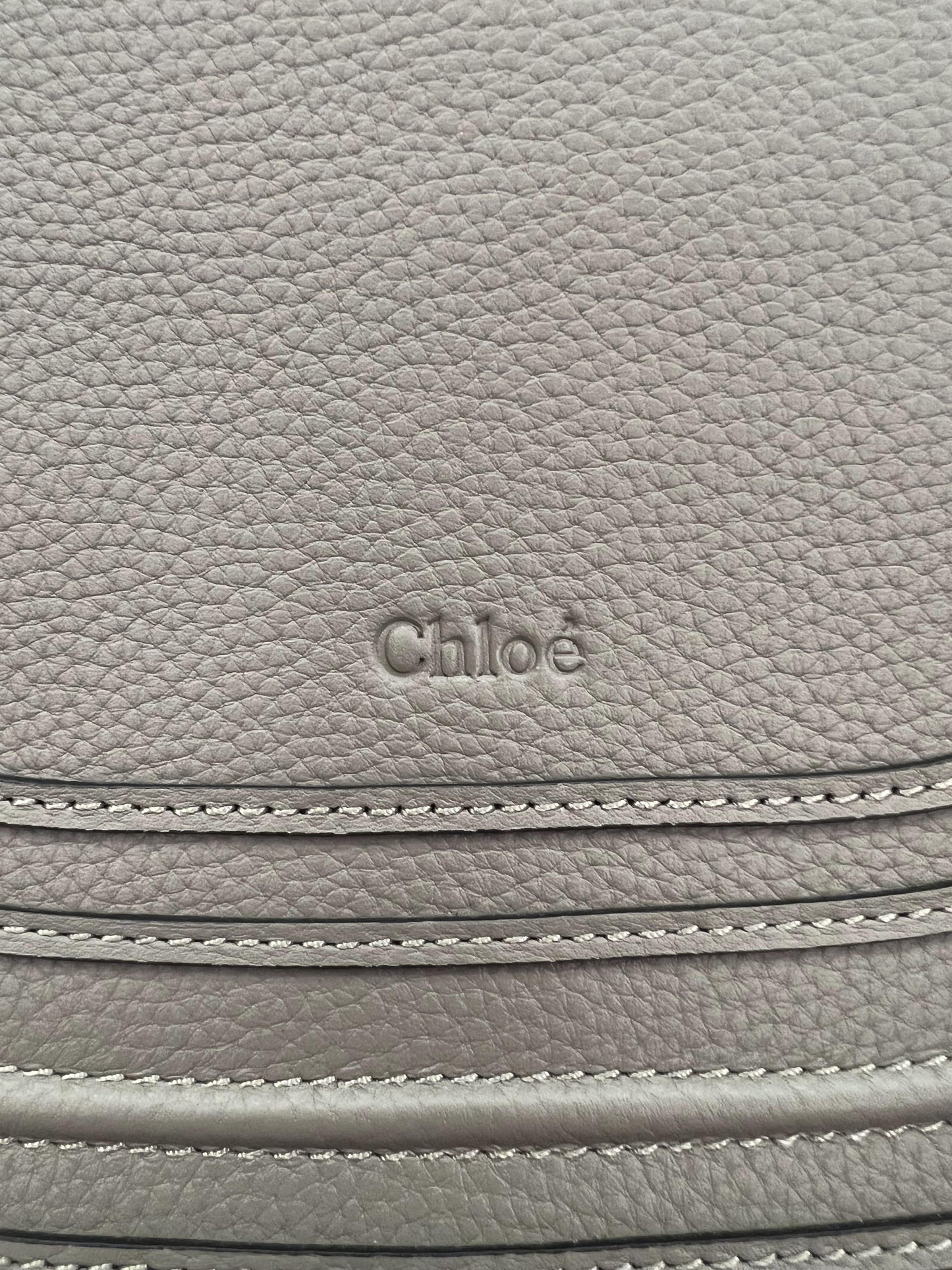 Chloe Marcie Handbag Grey