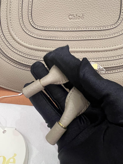 Chloe Marcie Handbag Grey