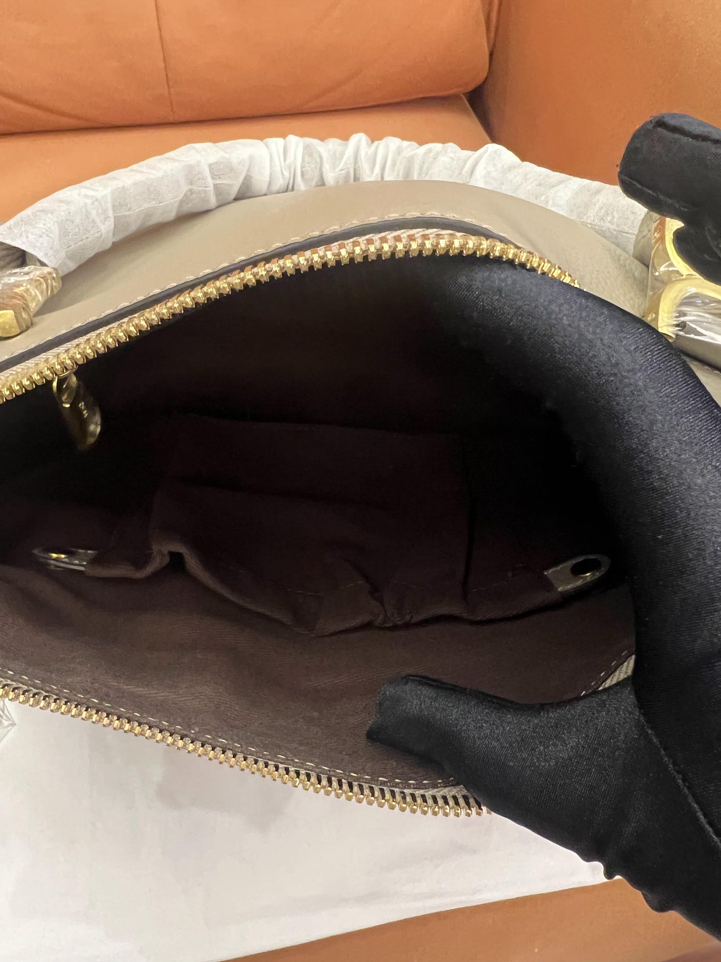 Chloe Marcie Handbag Grey