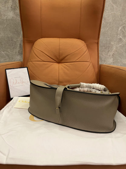 Chloe Marcie Handbag Grey