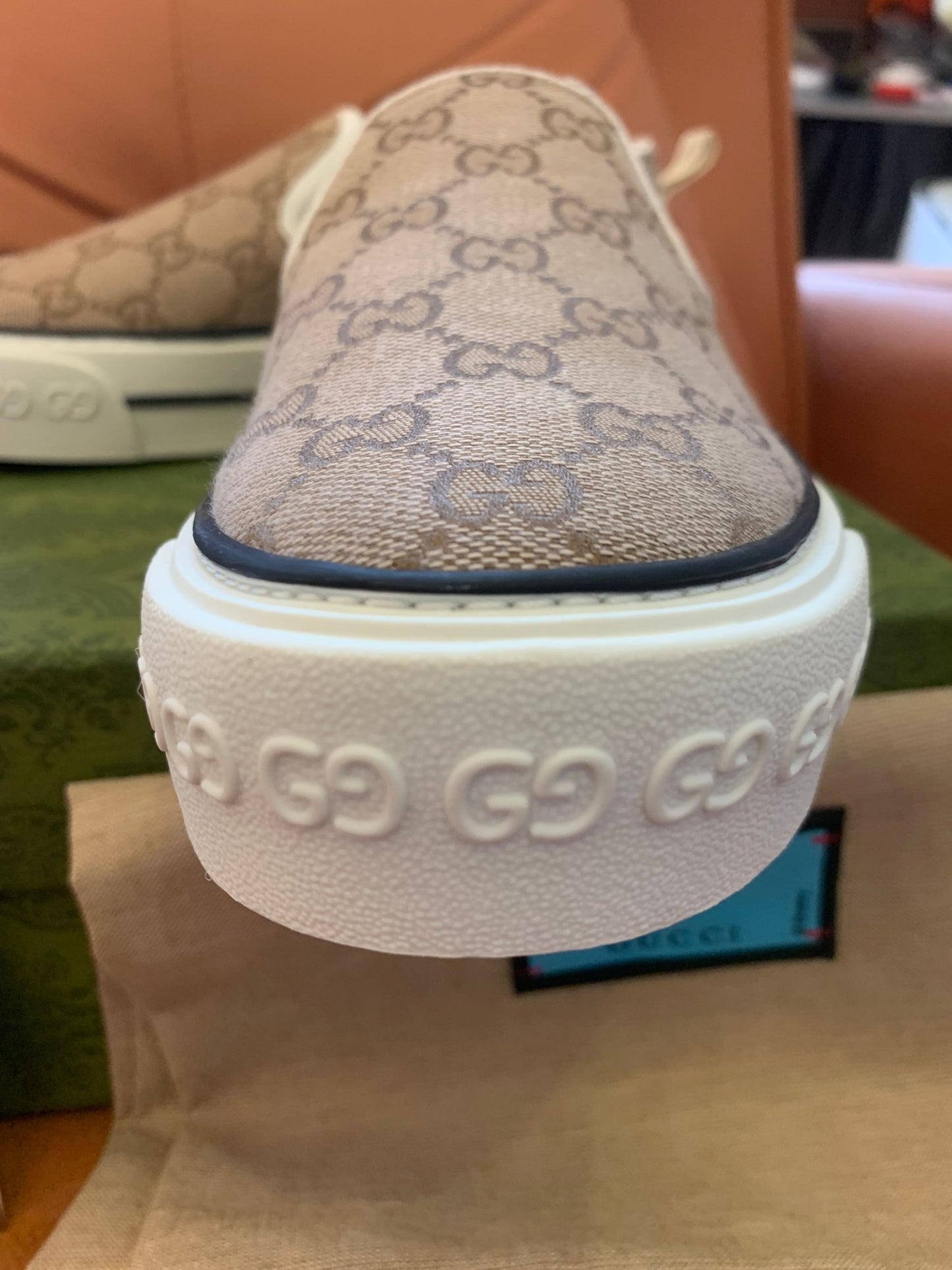 Tênis Gucci Tennis 1977 slip-on