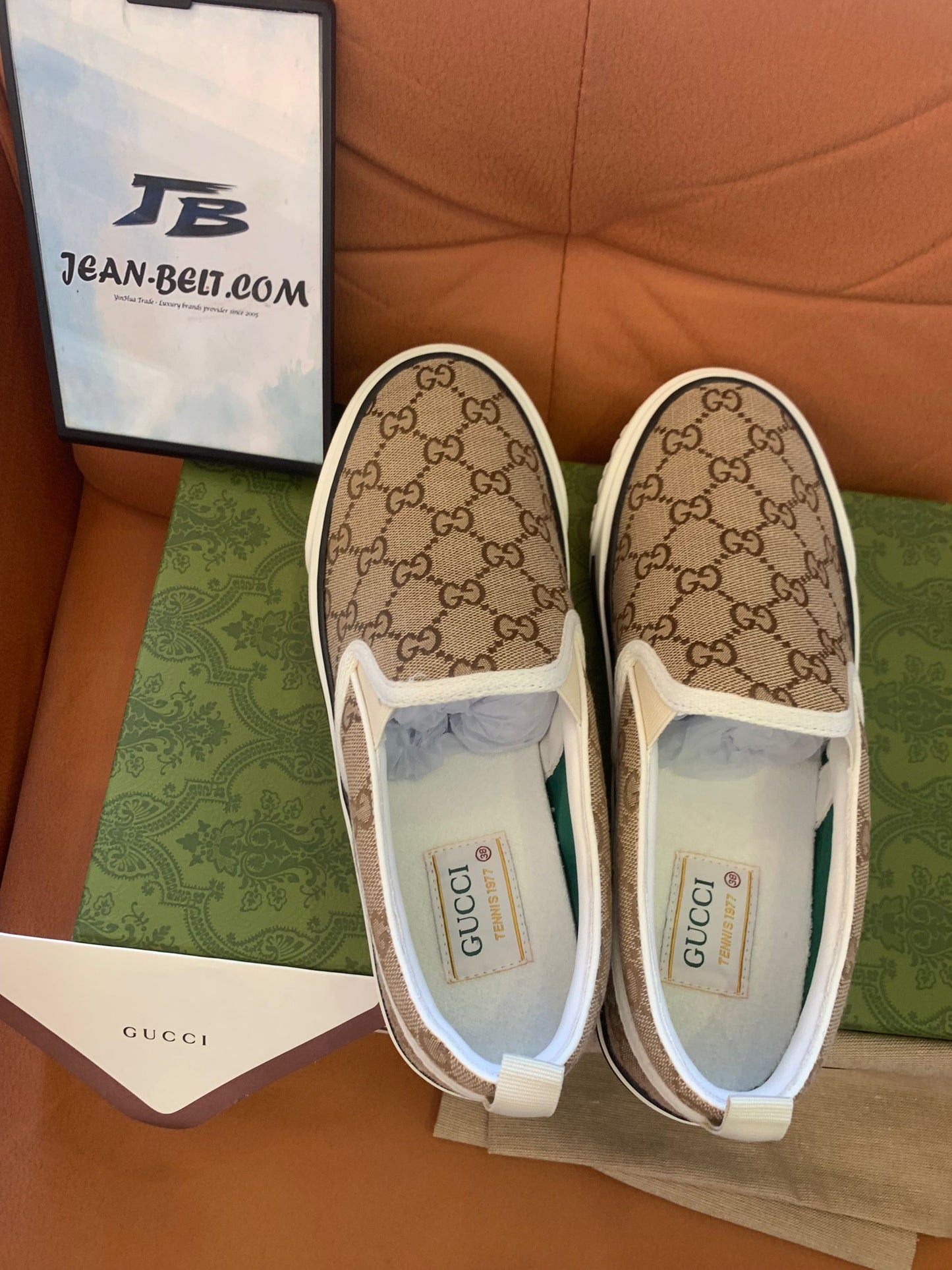 Tênis Gucci Tennis 1977 slip-on