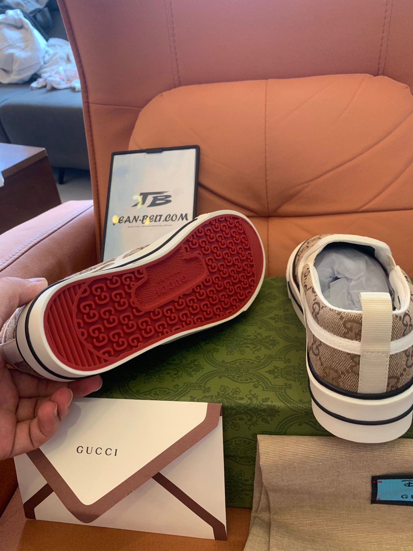 Tênis Gucci Tennis 1977 slip-on
