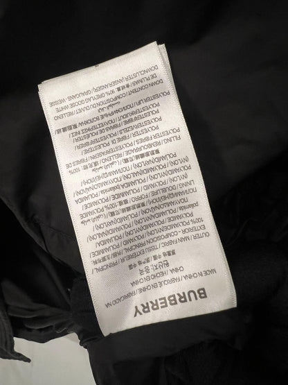 Burberry London England Black Puffer Jacket