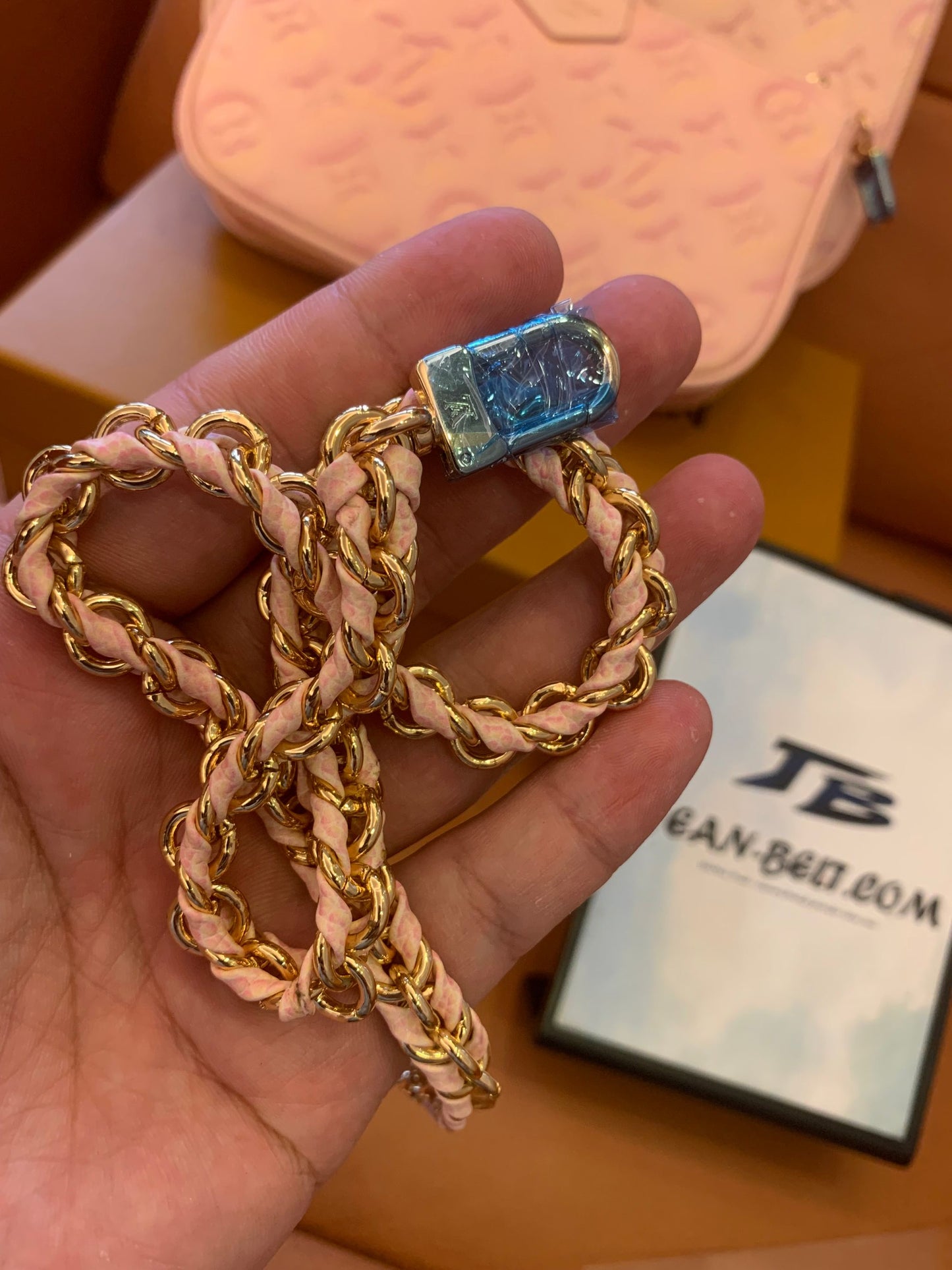 Louis Vuitton multi pochette acessórios stardust monograma empreinte couro