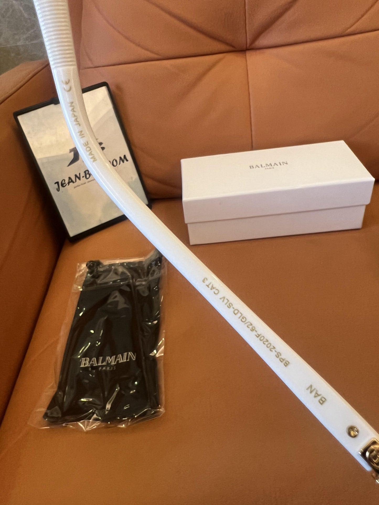 Balmain Paris Gold Aviator Sunglasses