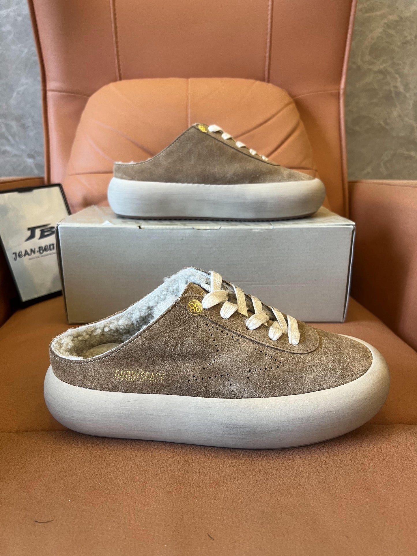 Zapatos casuales Golden Goose SPACE-STAR con forro de lana
