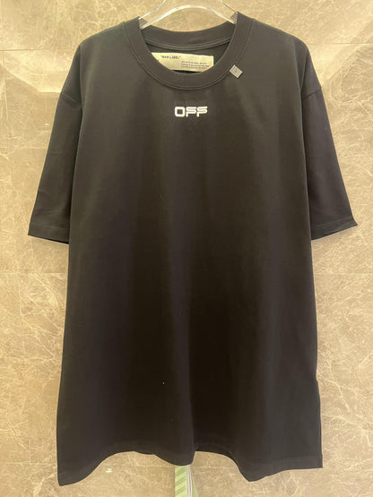 Off-White™ angel graphic black t-shirt