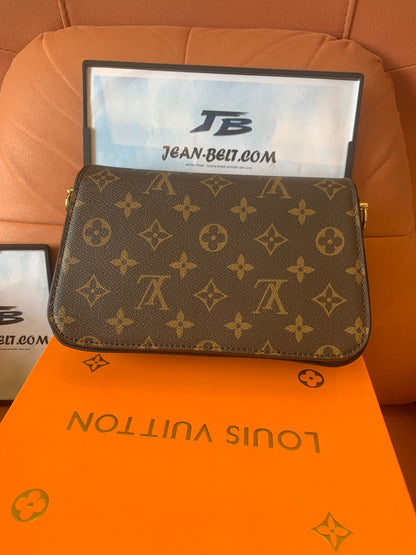 Louis Vuitton neo saint cloud monograma em marrom