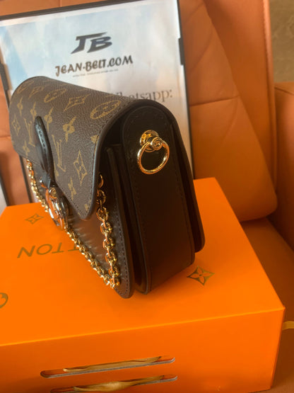 Louis Vuitton neo saint cloud monograma em marrom