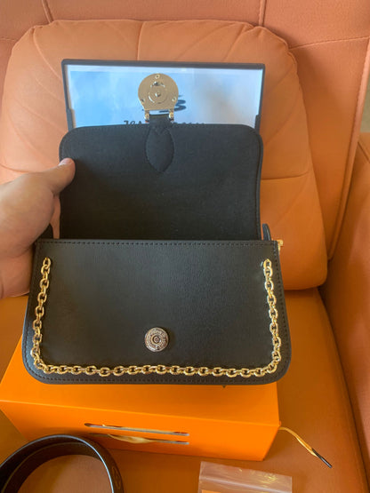 Louis Vuitton neo saint cloud monograma em marrom