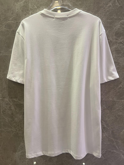 Camiseta blanca con logotipo gráfico de Philipp Plein para hombre