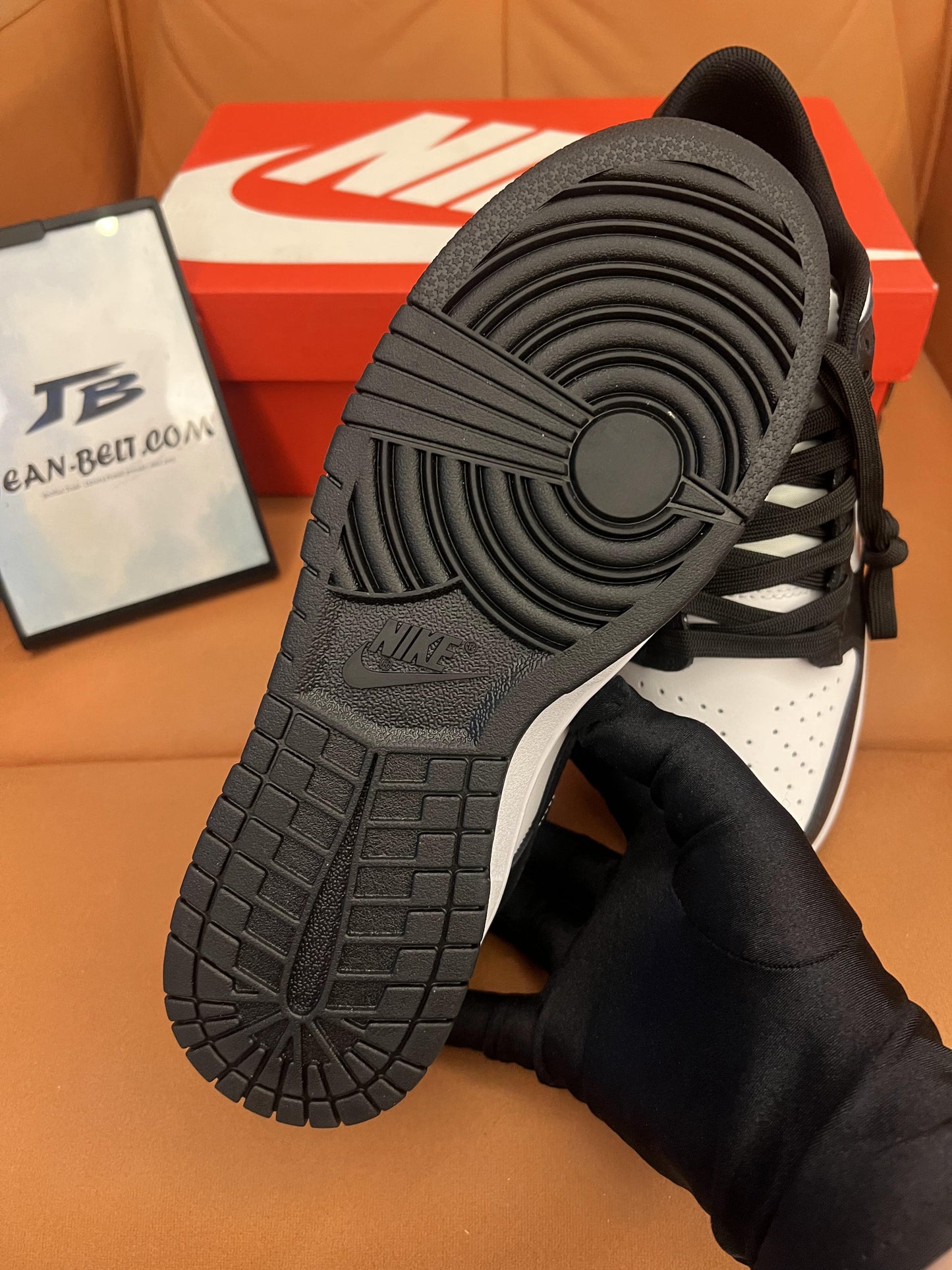 Nike Dunk low retro white black panda shoes