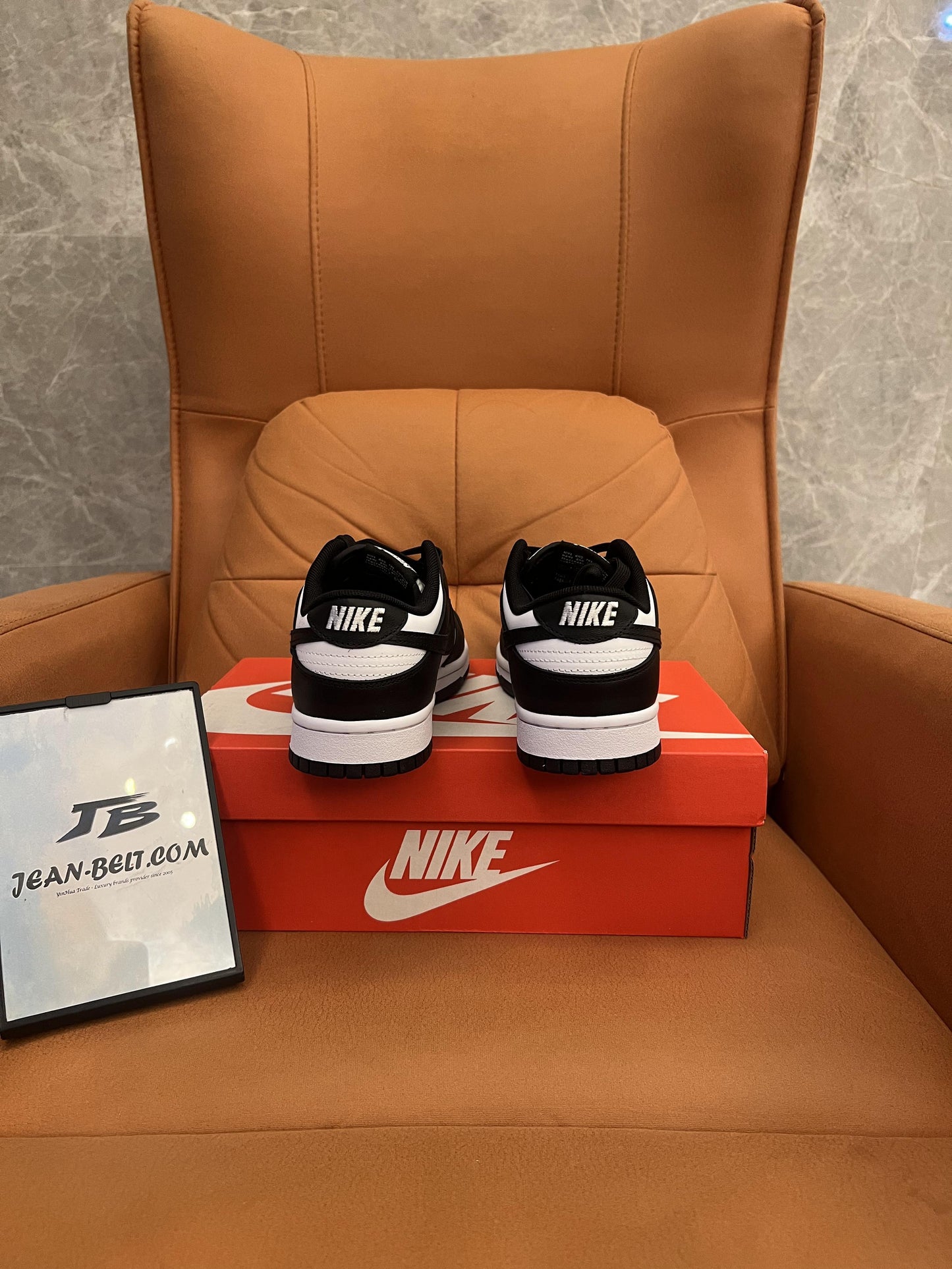 Nike Dunk low retro white black panda shoes