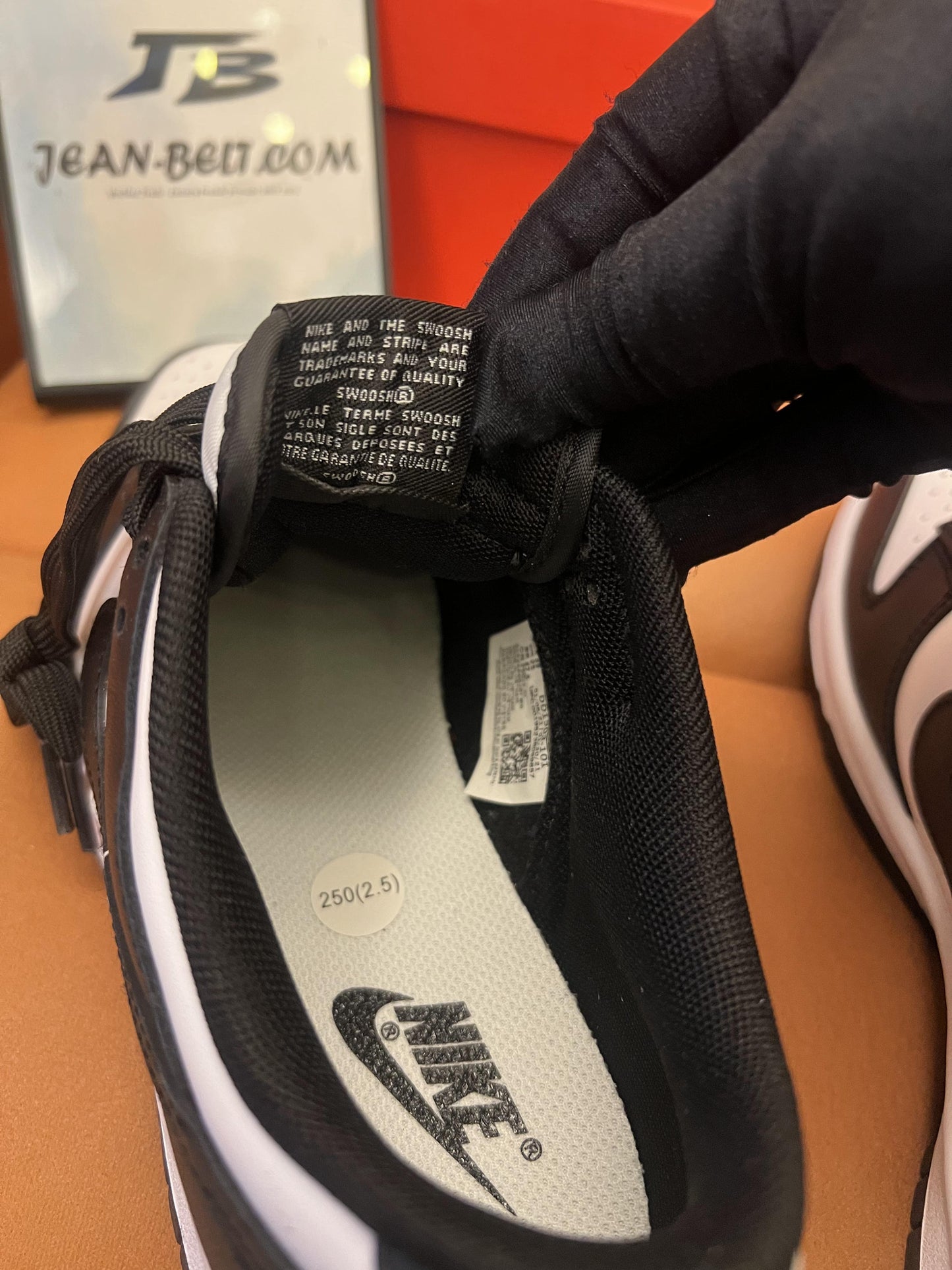 Nike Dunk low retro white black panda shoes