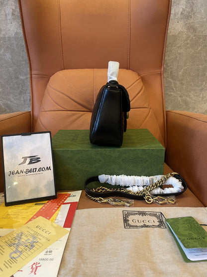 Sac à main Gucci marmont noir