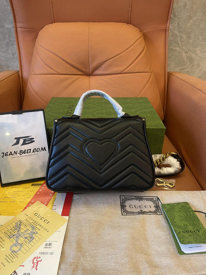 Sac à main Gucci marmont noir