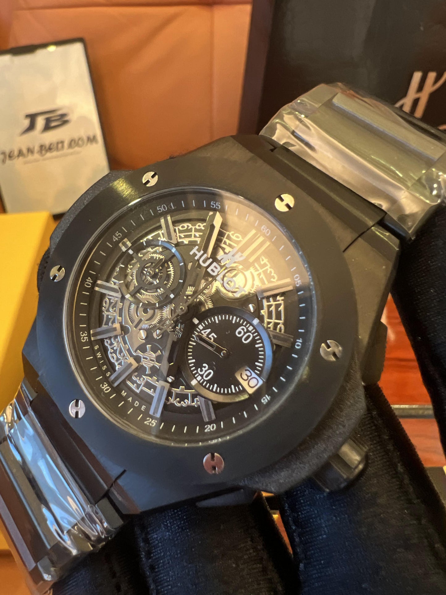 Reloj esqueleto de edición limitada Hublot Big Bang