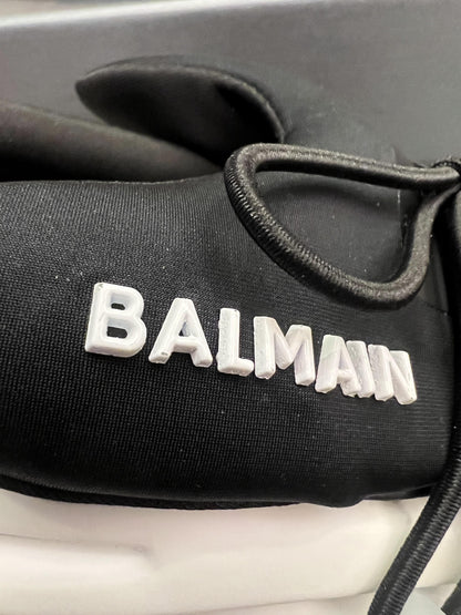 Balmain Black & White Unicorn Unisex Sneakers
