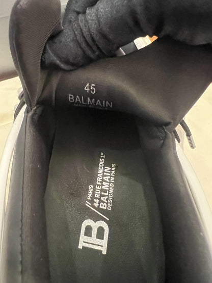 Balmain Black & White Unicorn Unisex Sneakers