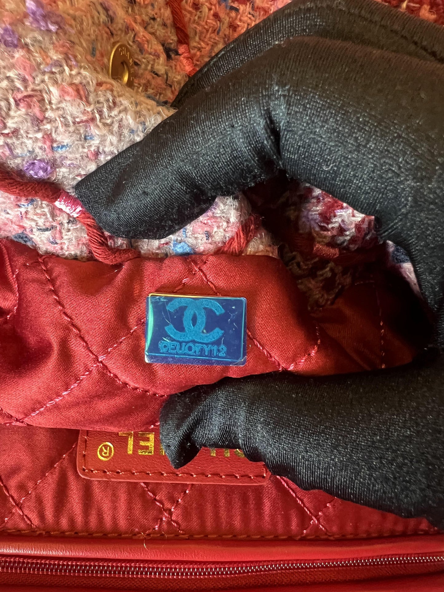 Bolso de compras Chanel as3261 rosa intenso